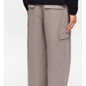 KOTN Pants Men's 34 Short Tan Brown Cotton Linen Laureate Trousers